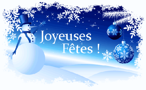 Joyeuses fêtes